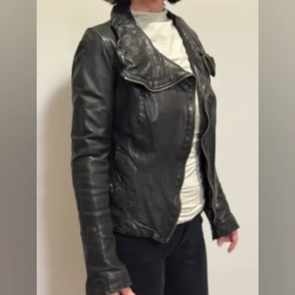 All Saints Caledonian Leather Jacket